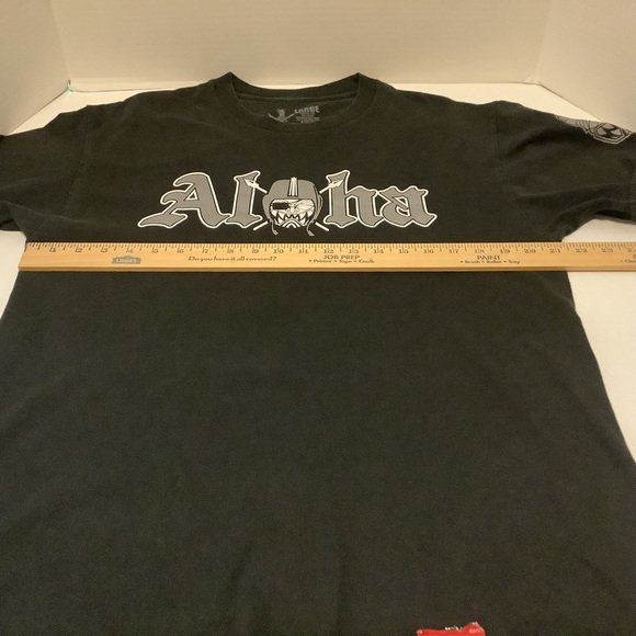 Tee Men’s Aloha Pineapple T-Shirt Size Large Black - Picture 14 of 16